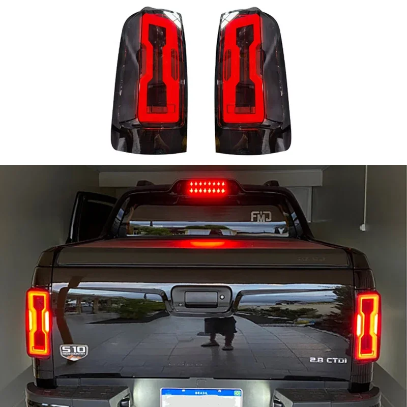 LED TAIL LIGHT ASSEMBLY VECHILE REAR LAMP FIT FOR CHEVROLET COLORADO S10 2012-2021 BRAKE TURN SIGNAL REVERSE REAR LIGHT