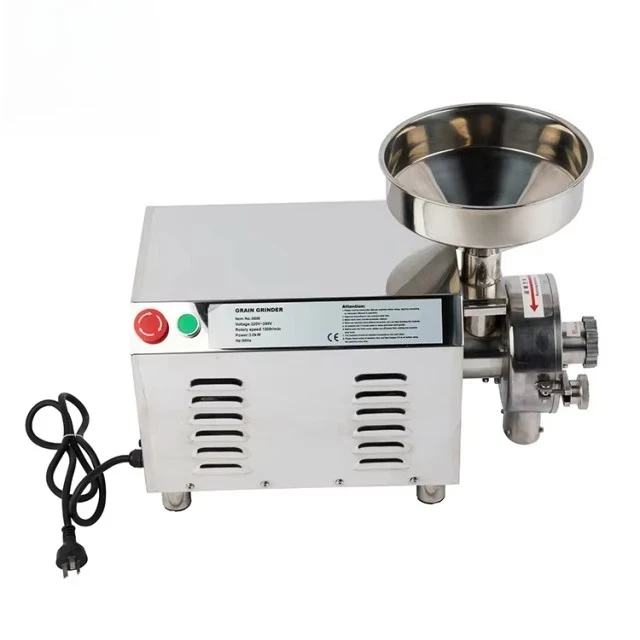 20-40Kg/h Capacity Electric High Efficient Flour Mill Machine For Commercial and Home Use High Quality Flour Mill Machine