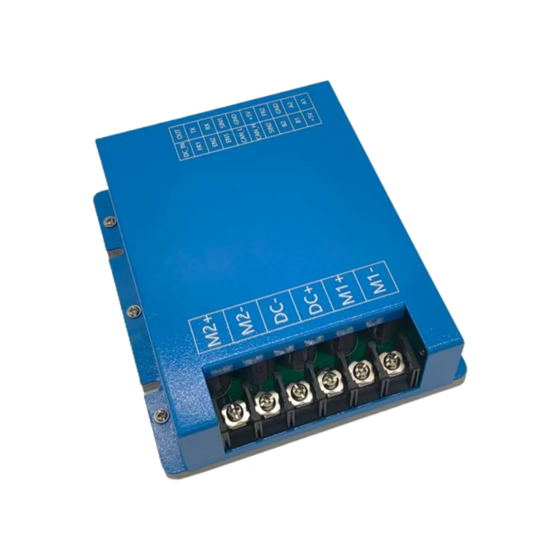 

Dual Channel Brushed DC Motor Driver 24V-48V 30A/50A with RS232 & CAN Interface
