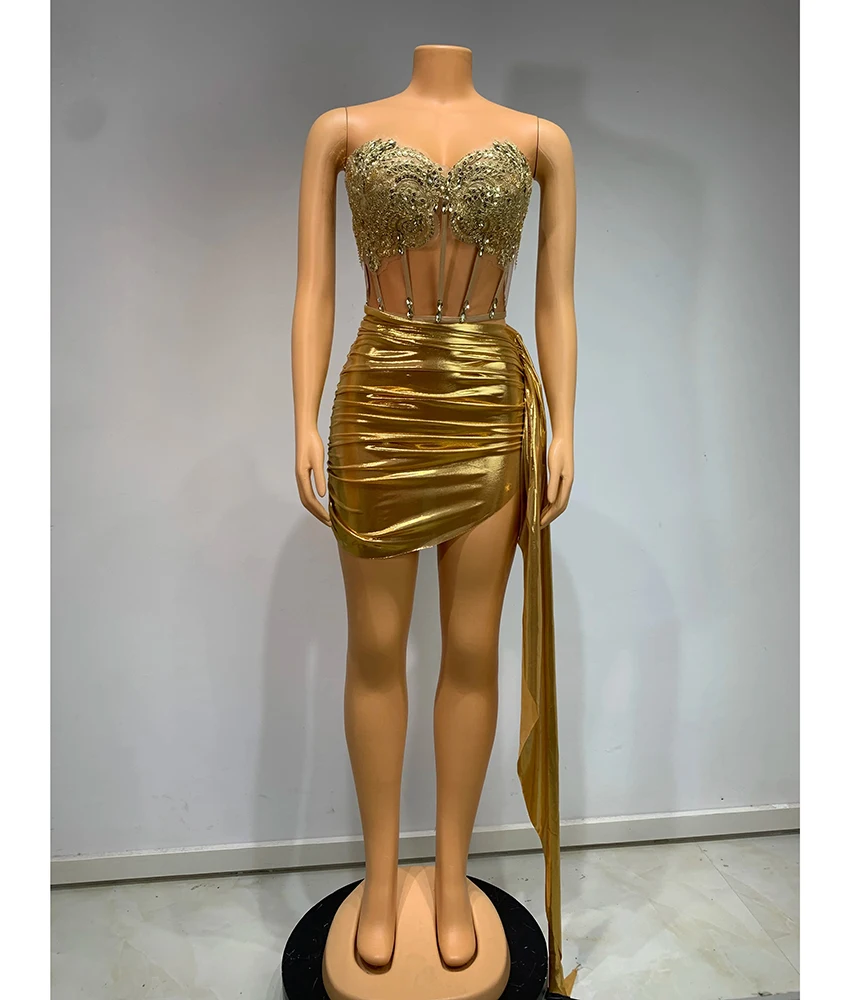 

Customized Luxury Satin Straight Sequined Appliques Crystal Evening Dress High Quality Sweetheart Sleeveless Prom Gowns