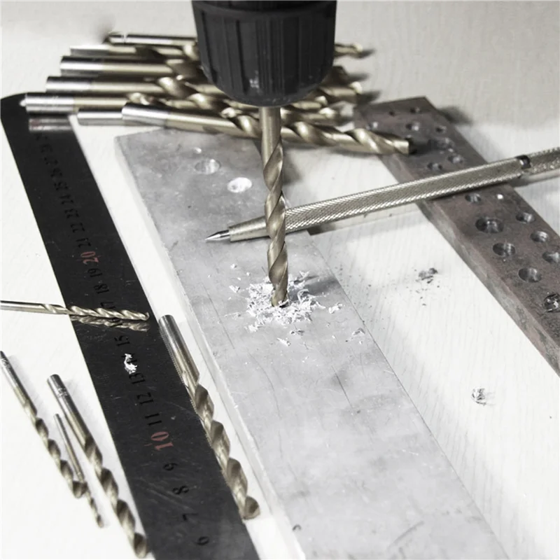 AB02 Set di punte da trapano per ingegneria da 153 pezzi HSS 1 - 6 mm in incrementi 0,1 mm