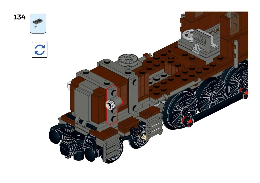 Kids Toys 414 PCS MOC High-TechClass Locomotive Train Modular Building Blocks Transportation Vehicles Block Model c5620