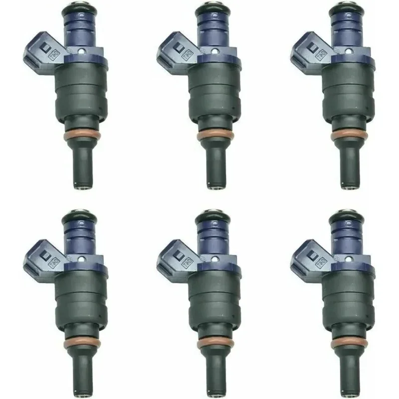 6Pcs 13537546245 Fuel Injectors 13537546244 13641427240 13641439800 For BMW Z3 Z4 X3 X5 320i 525i 530i 330i E36 E46 E39 E60
