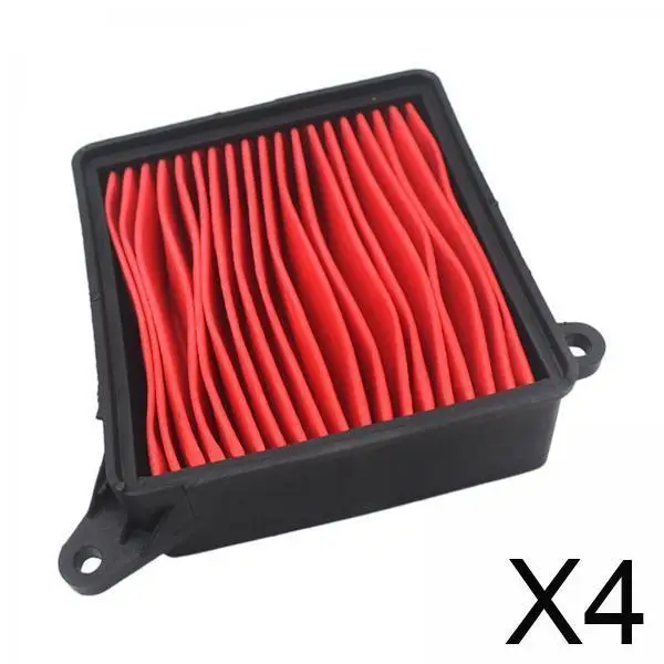 

Red Foam Air Filter Car Engine 3 Inch Motorcycle Cleaner Accessory for Kymco Agility 125cc