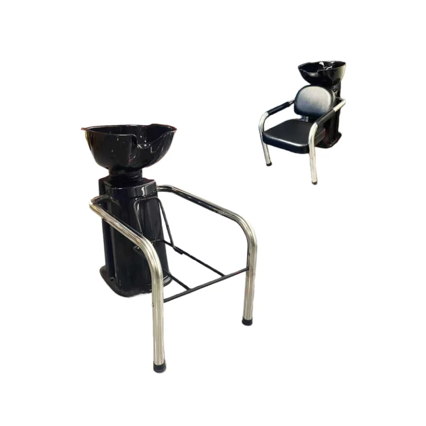 Beauty salon Hair salon Shampoo chair Metal frame parts Hair bed with sink