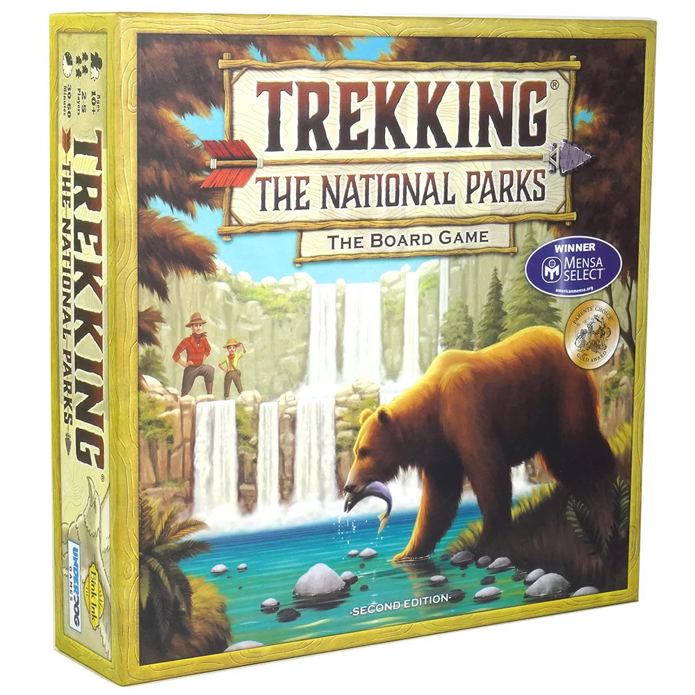 Trekking the National Parks Board Game 2–5 Players For Party English Strategic Entertainment Card Game Popular juegos de mesa