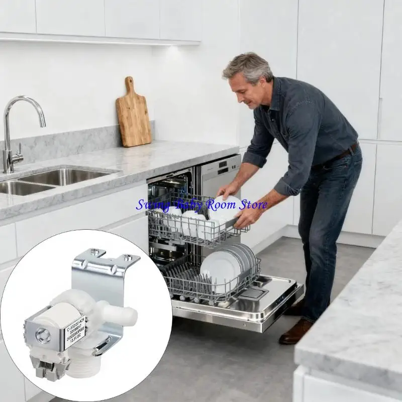 K1AD Multiple Model Dishwasher Water Gate Replacement Part Accommodates Various DW80 Series Entities Bother Complimentary Mai