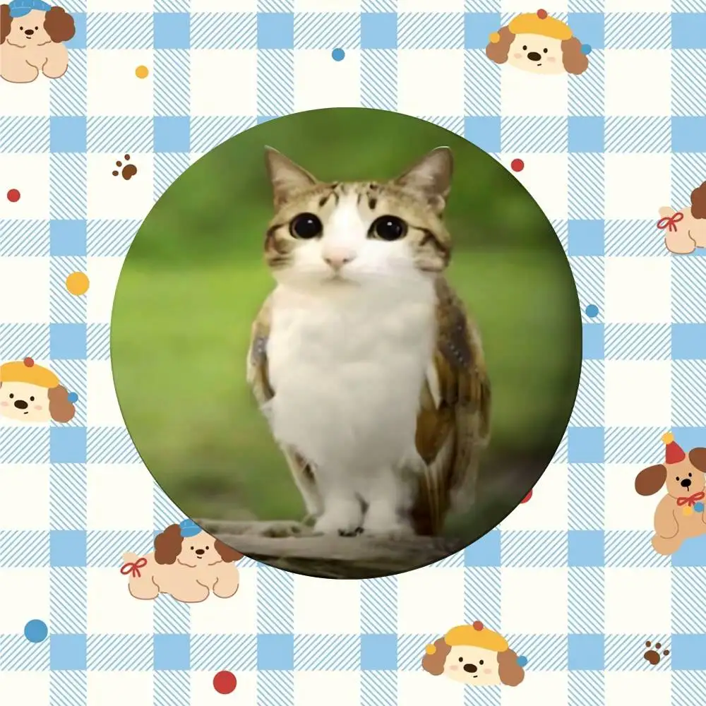 Niedliche Katzen-Memes Meow Kawaii Abzeichen Kreative Blechpins Kreative Zitat-Broschen Kleidung Rucksack Schmuck Geschenk Für – Detail 30