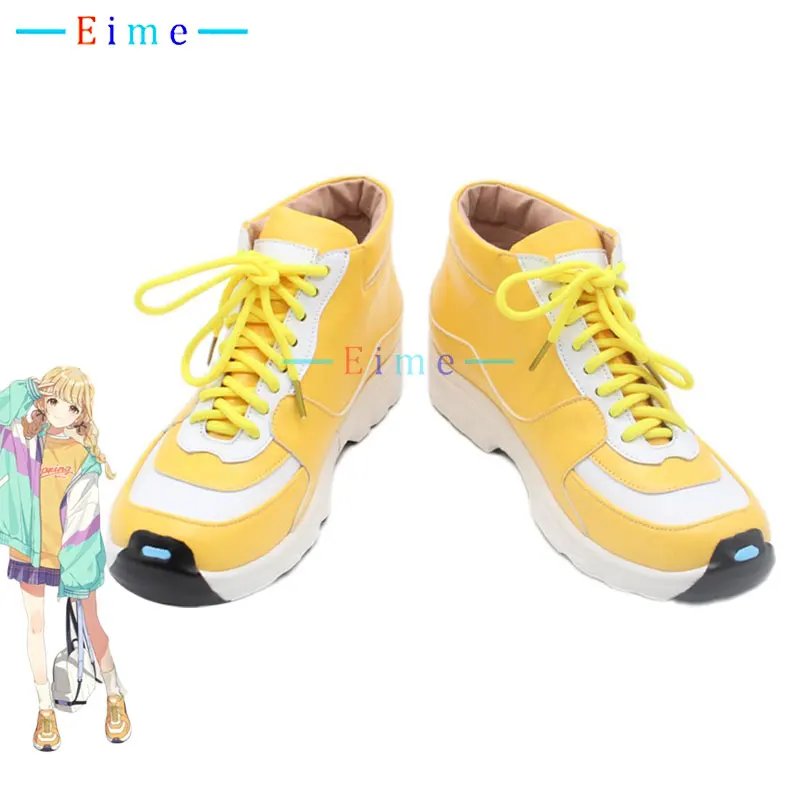 

Kotone Fujita Cosplay Shoes Anime Cosplay Props PU Leather Shoes Halloween Carnival Boots Custom Made