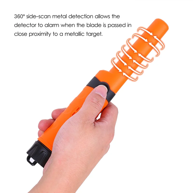 ABSY Metal Detector Asta di posizionamento completamente impermeabile 360 °   Rilevamento a tutto tondo Posizionamento subacqueo completamente impermeabile da 10 metri
