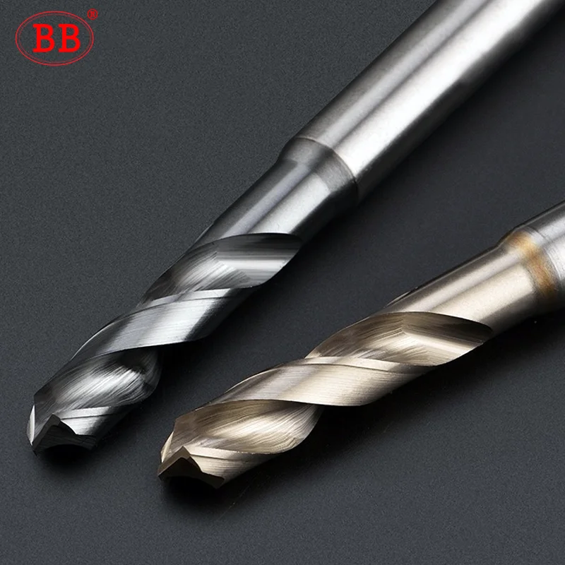 BB HSS-PM Twist Drill Bit Short Cut Powder Metallurgy Superalloy High Speed Steel High Performance CNC Metal Steel Hole Tool