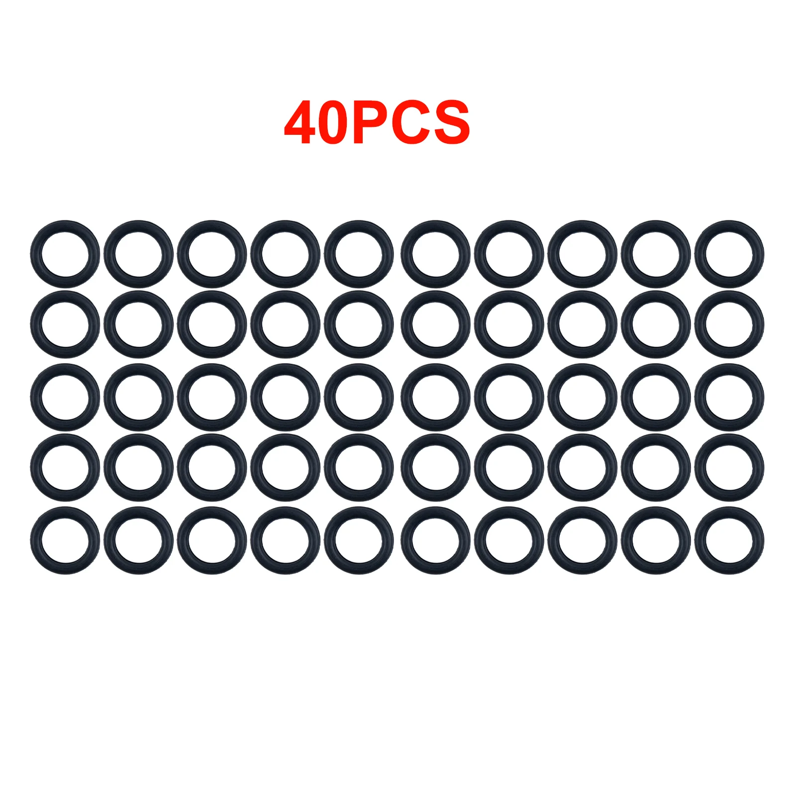 40Pcs 3/8 O-Rings Kit For Pressure Washer Hose Quick Disconnect Plastic Joint Sealing Rings Garden Accessories