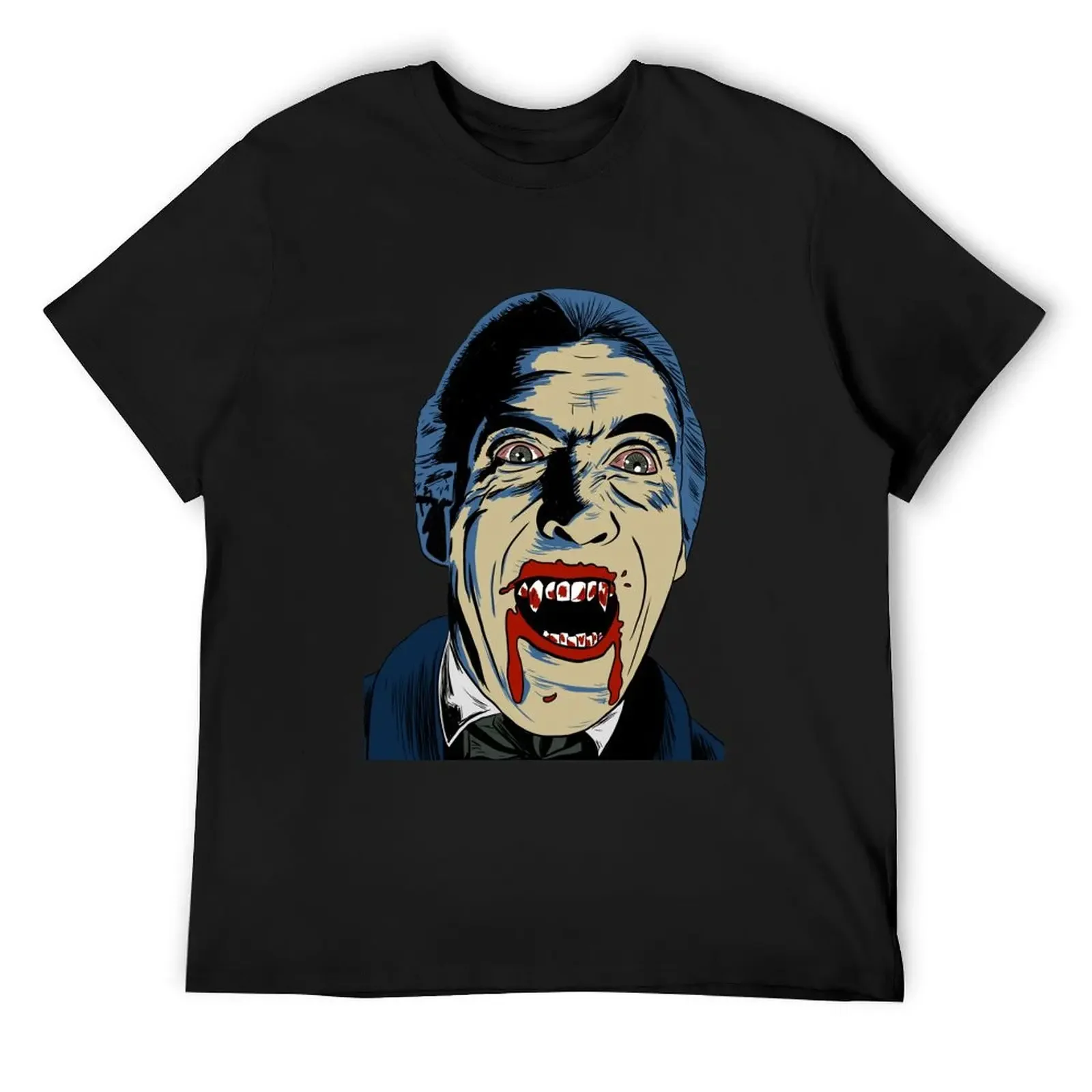 

Dracula - Christopher Lee T-Shirt Funny t-shirt cute tops oversized vintage clothes cotton t shirt men