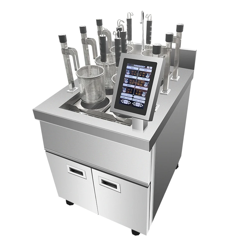 Commercial Electric Automatic Lift Ramen Noodle Pasta Boiler Cooking Boiling Cooker Machine Restaurant Hotel Kitchen Equipment