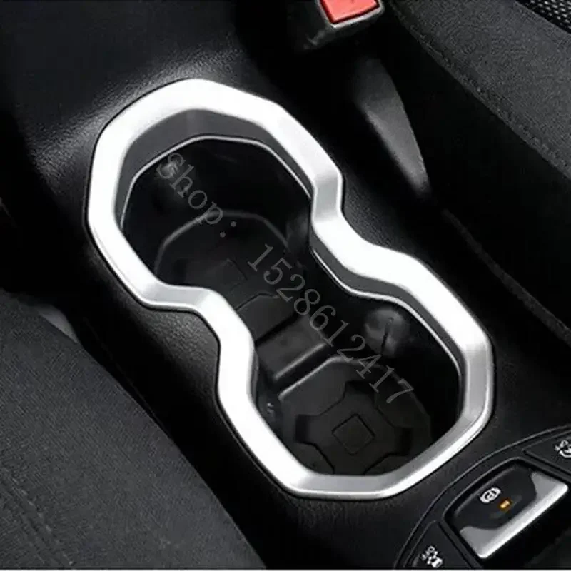 

Car Gear Panel Cup Water Frame Holder Trims for Jeep Renegade 2014-2020 2022 car Accessories stickers