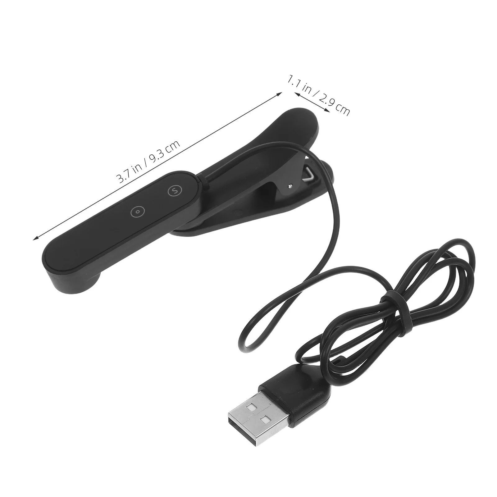 Clicker de tela Abs Usb Velocidade ajustável Display LED para dispositivo de jogos de transmissão ao vivo Periférico de computador