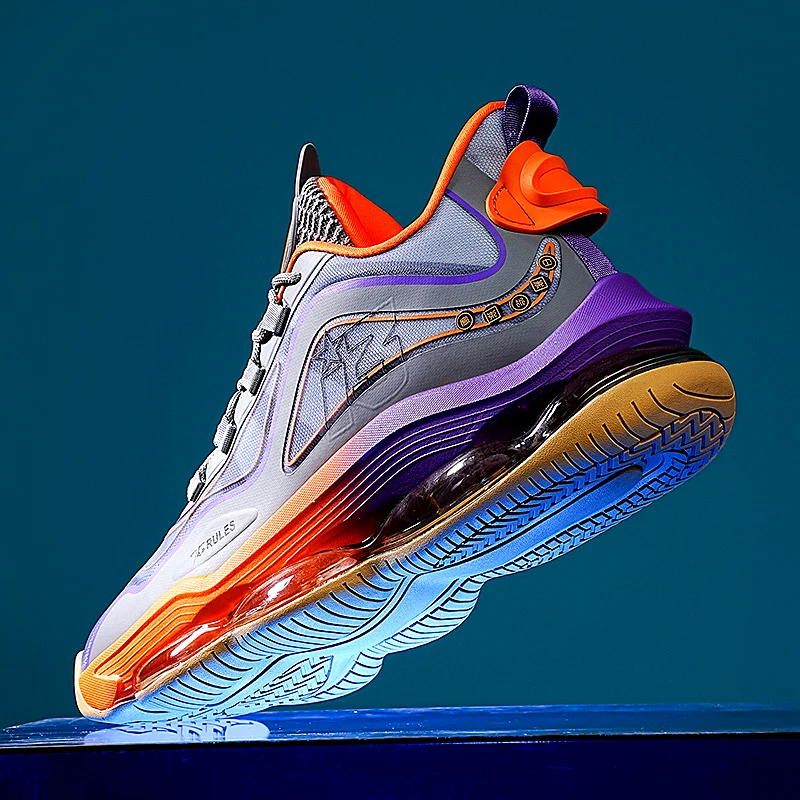 Professional Basketball Sneakers Anti-Slip Trainers Man Hard-Wearing Basketball Training Shoe Top Quality Outdoor Sport Shoes