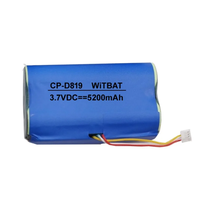 3.7V 5200mAh สำหรับแบตเตอรี่กริ่งประตูอัจฉริยะ 360 D819