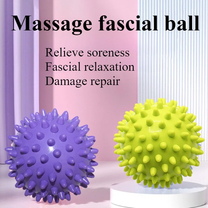 

Hedgehog Massage Ball Yoga Fascia Ball Exercise Fitness Muscle Relaxation Massage Stick Shoulder Neck Leg Plantar Meridian Ball