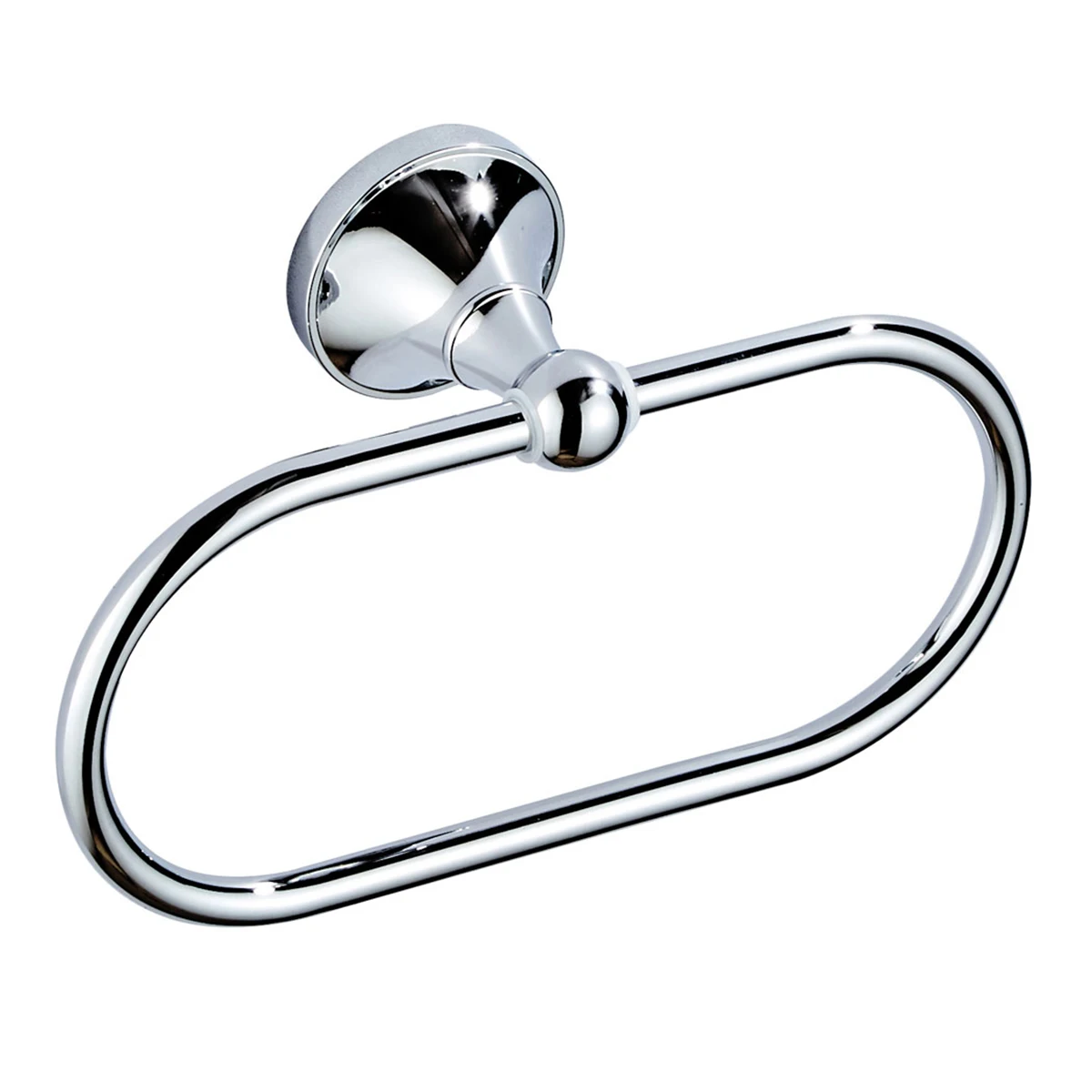 

Wall Mount Towel Ring Shelf Black Hooks Hanging Rack for Home Bathroom Towels Tower Hanger Sturdy Copper Modern Design Easy