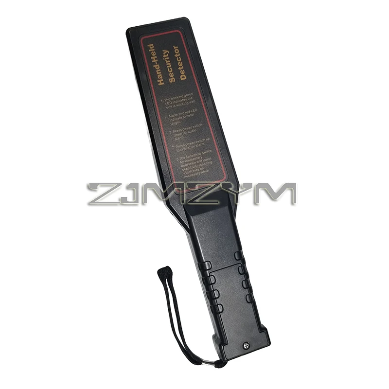 Detector de metais portátil com luz de sinal, mini detector portátil, alta sensibilidade, fácil de operação, GC-1002