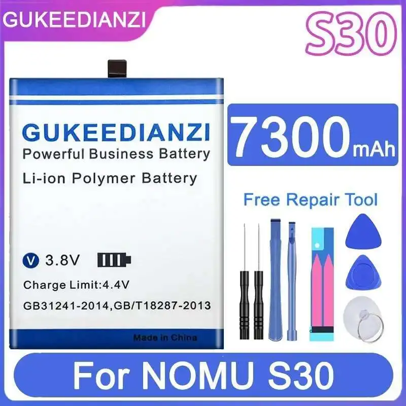 

Long-Lasting Performance Mobile Phone Battery For Nomu S30 S 30 7300Mah
