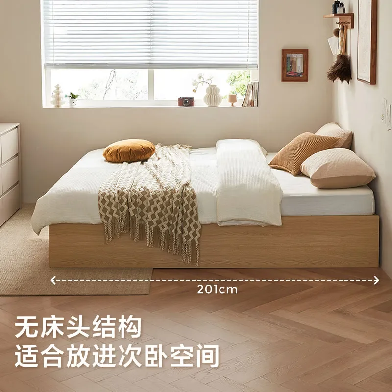 for No Bedside Storage Bed Double 1.8x2m Air Pressure High Box Side Open Storage Bed 1.2m Box Bed