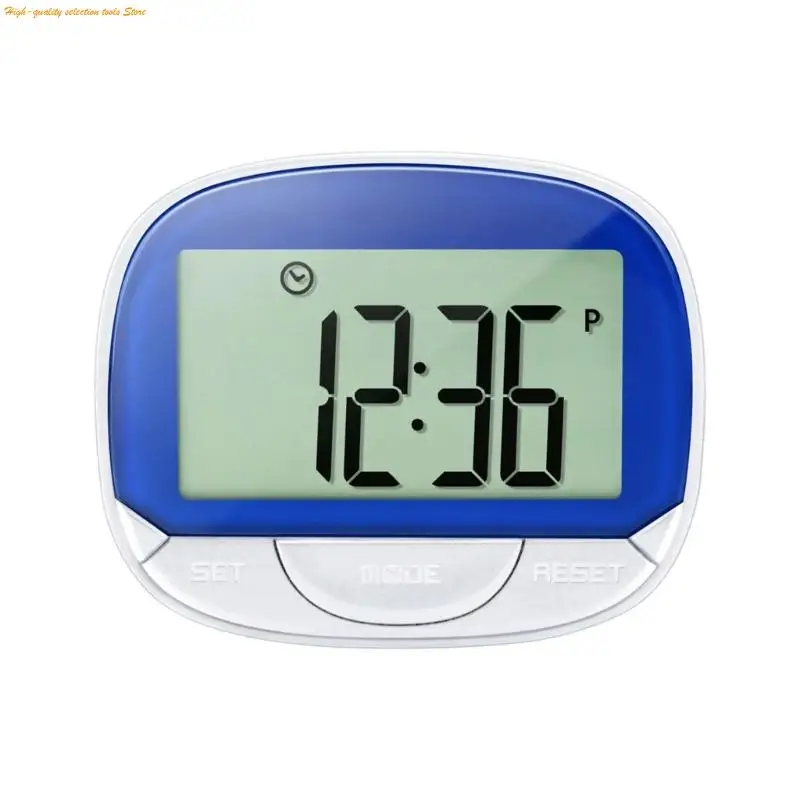 203F Multifunction Step Trackers ABS Pedometer Step Counter for Health Monitoring