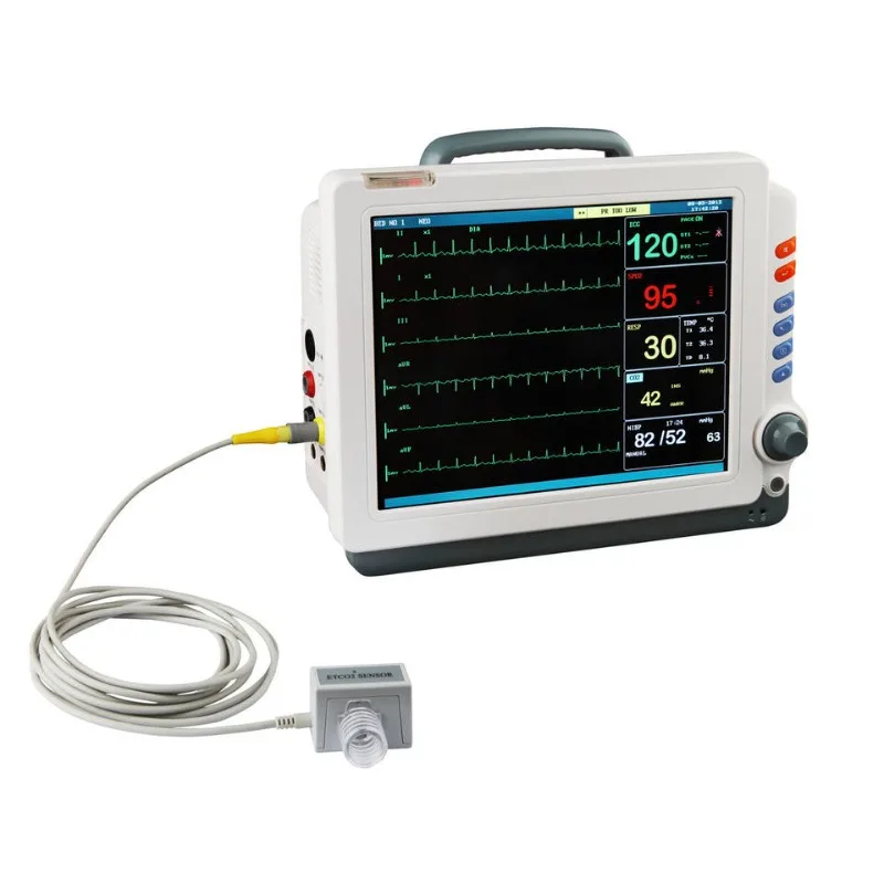 2026 Portable Multi-parameter Veterinary Monitor Vet Blood Pressure Monitor Touch Screen Vet Animal for Animal Care and Supplies