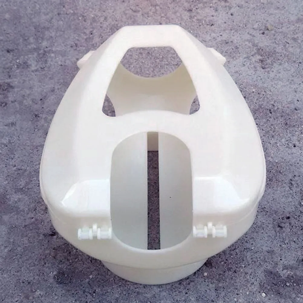 6pcs Pigeon Fixer Injection Holder Pp Material Durable Bird Feeding Device Medication Cage Accessory Poultry Holder Safe