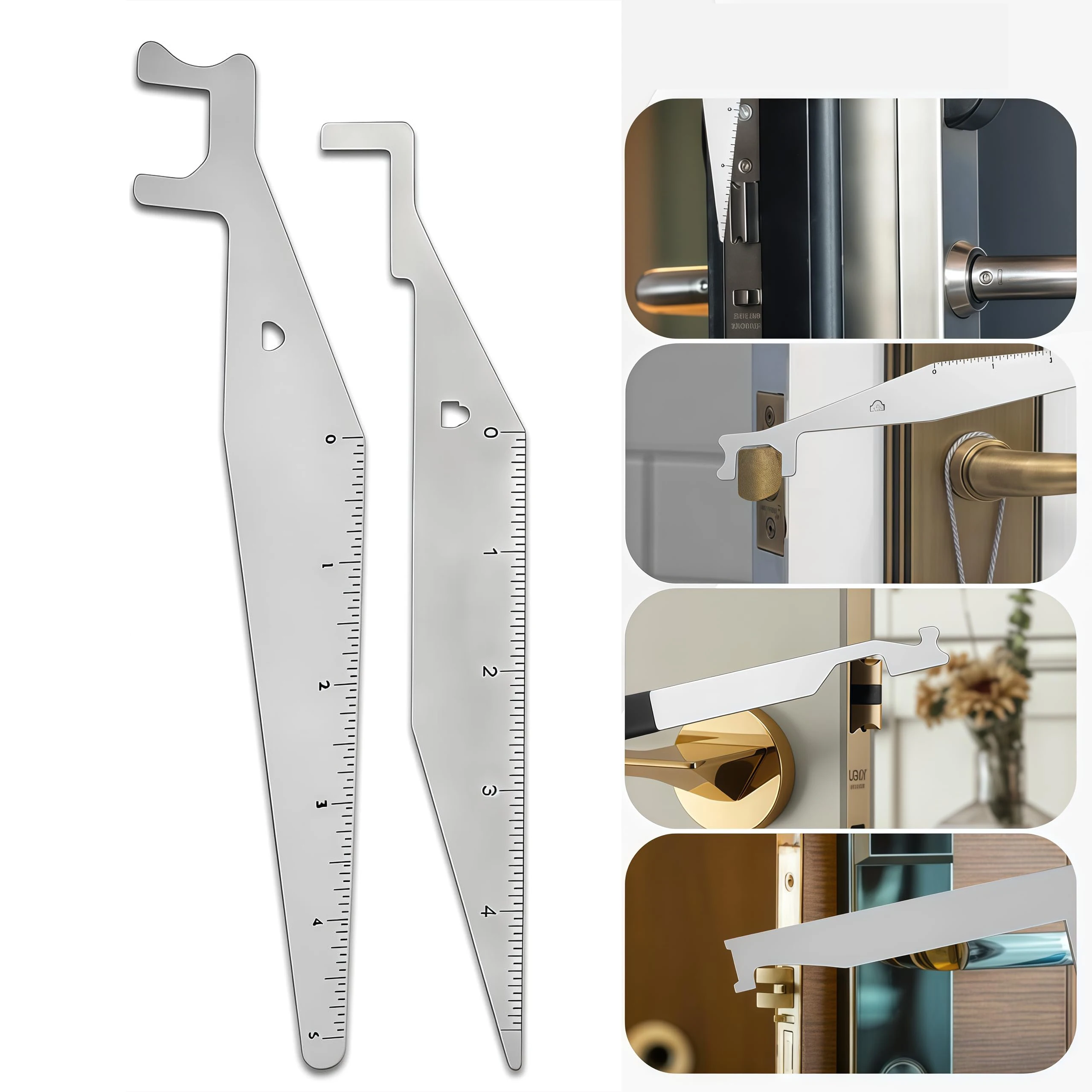2pcs Multipurpose Leverage Tool, Spring Steel Hand Tools, Firefighter Tools