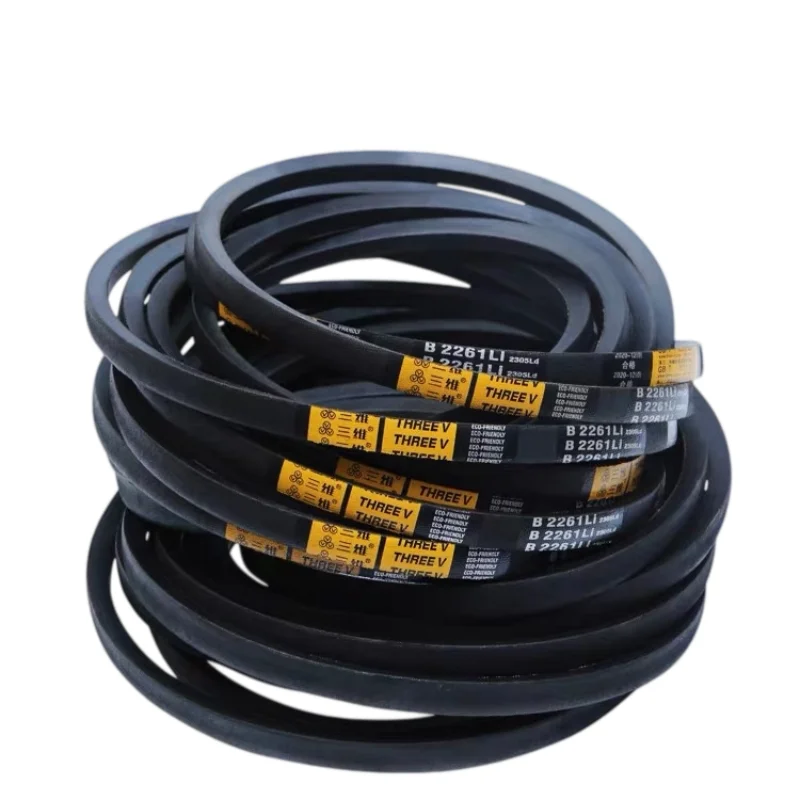 High Quality Type B V Belt Rubber Drive Power Transmission Strap Perimeter 2200mm-2794mm For Industrial Conveyor