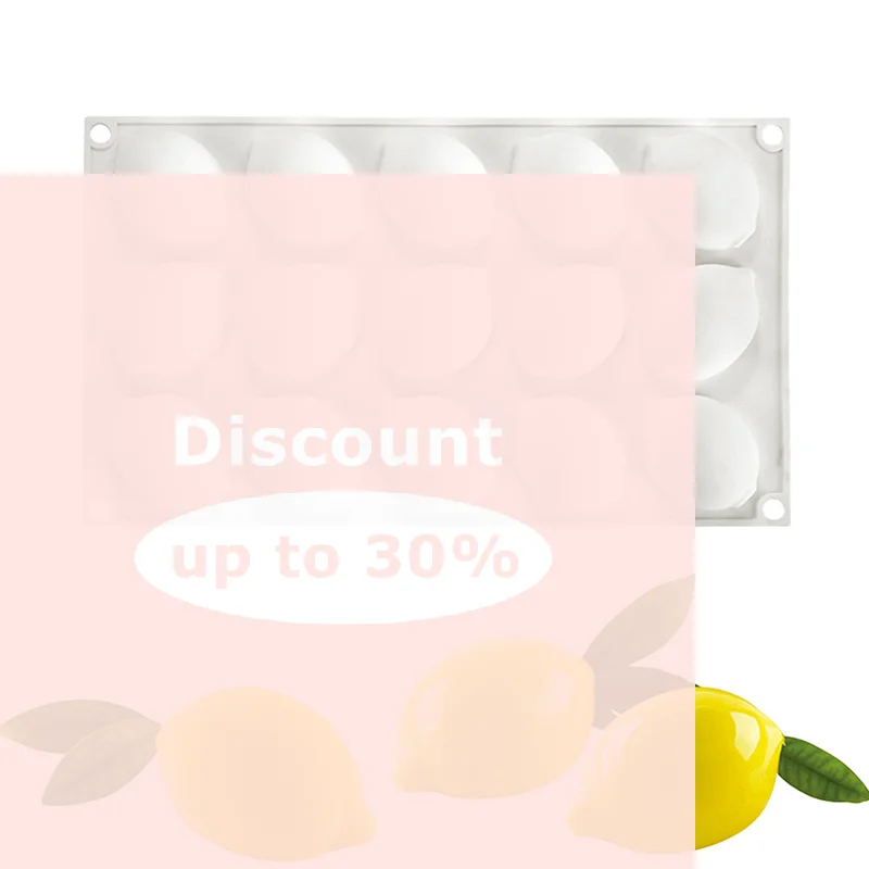 1pcs Pineapple Pear Peach Fruit Series Cake Silicone Mold Mango Orange Baking Mousse Mould Strawberry French Dessert Mousse Mol