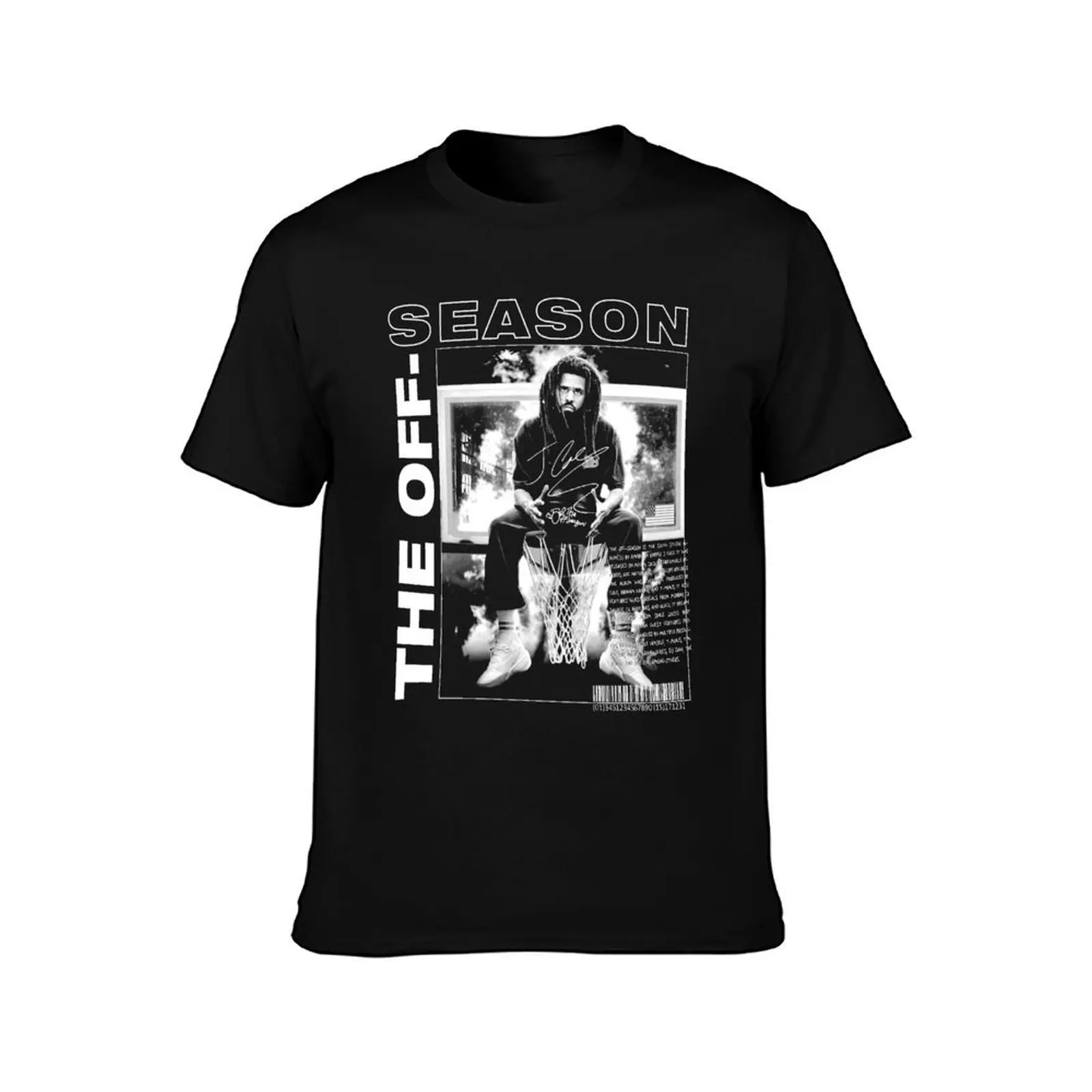 J Cole Rapper Vintage Rap Music T-Shirt t shirts for man pack cotton T-Shirt