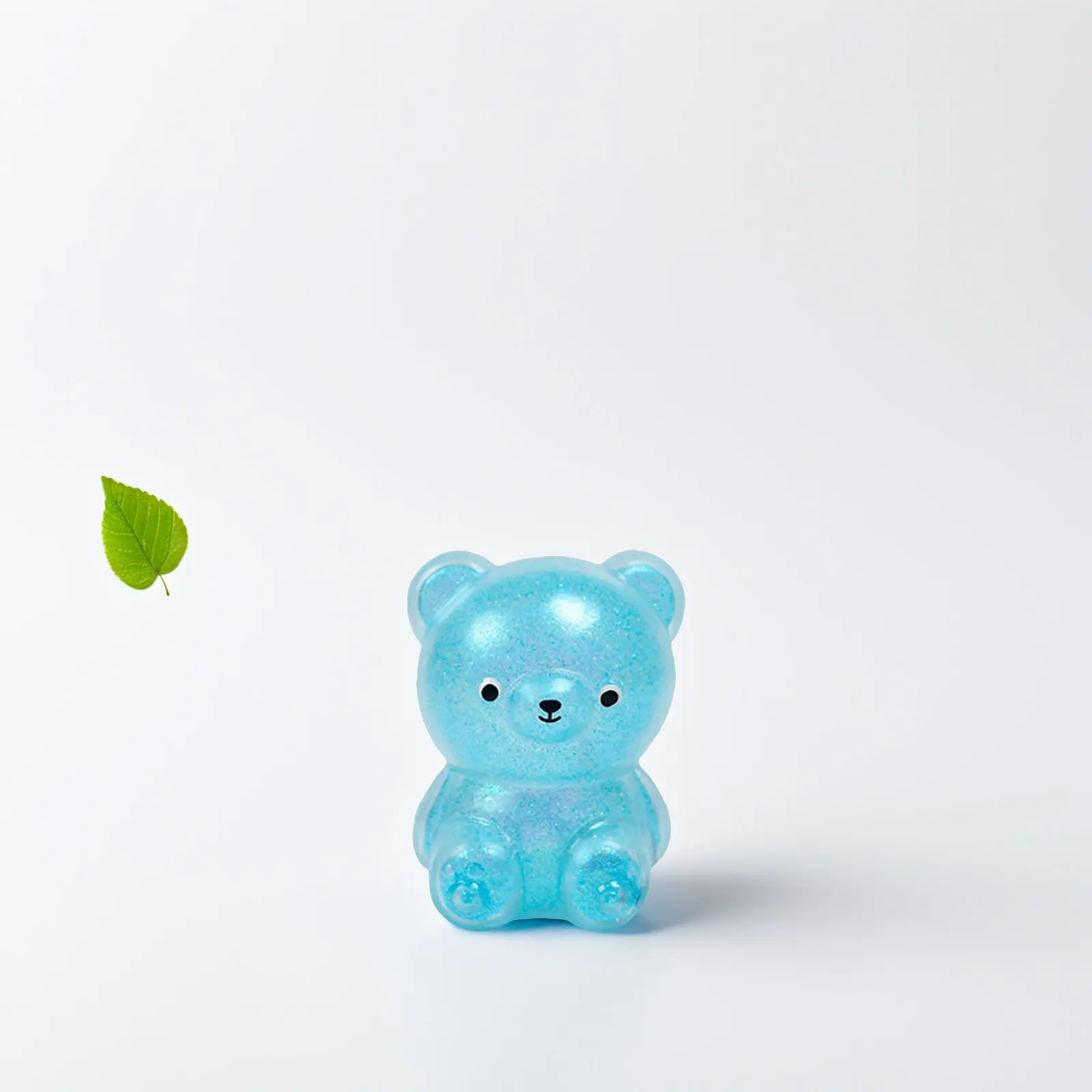 3 個のクマのスクイーズストレスリリーフ弾性ストレッチフィジェット家庭用小型感覚楽しいパーティー記念品混合色ストレスリリーフおもちゃ