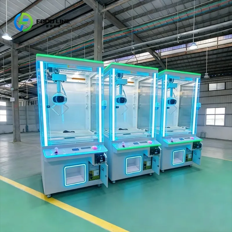 Customized Claw Machine with 2 Legs Sample Supported 1-Year Warranty Claw Machine 30 Styles For Malls Mini Claw Machine