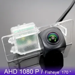 AHD 1080P 170° FishEye Vehicle Rear View Camera For Skoda Octavia III A7 (Typ 5E) Wagon Sedan MK3 2013~2018 HD Night Vision