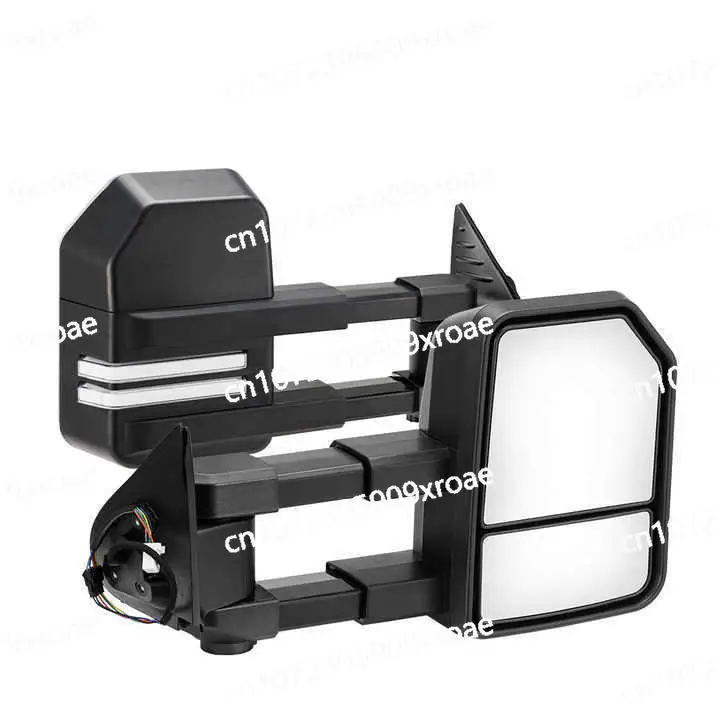 2012-2022 Foldable Rearview Mirror, Electric with Running Water Light