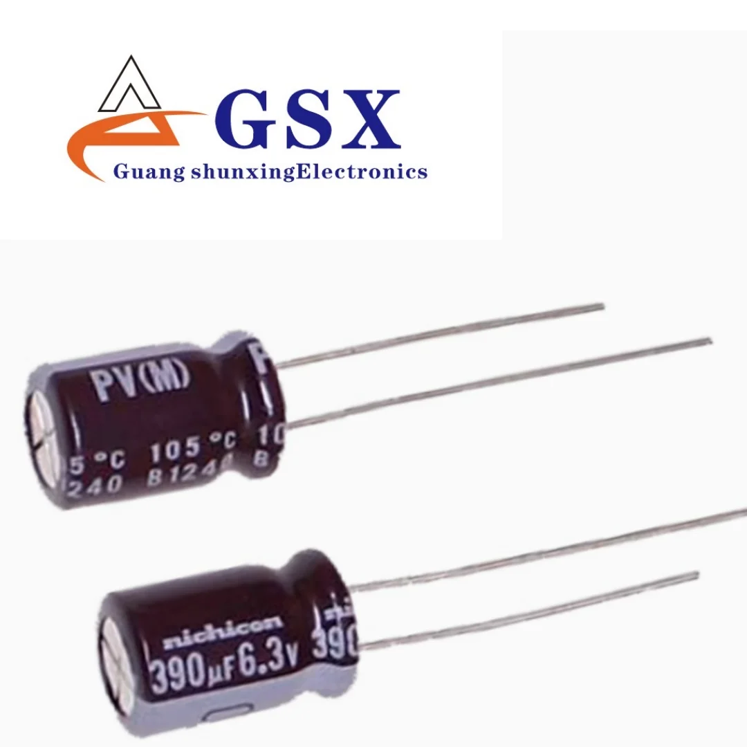 

Nichicon imported electrolytic capacitor 6.3v390uf 8 * 11.5 Nichicon PV high-frequency long life