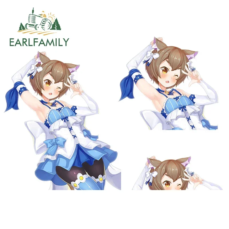 

EARLFAMILY Felix Femboy RV Car Stickers Occlusion Scratch Sunscreen Practice Decals Vinyl Creative Windows Trunk Decor Car Goods