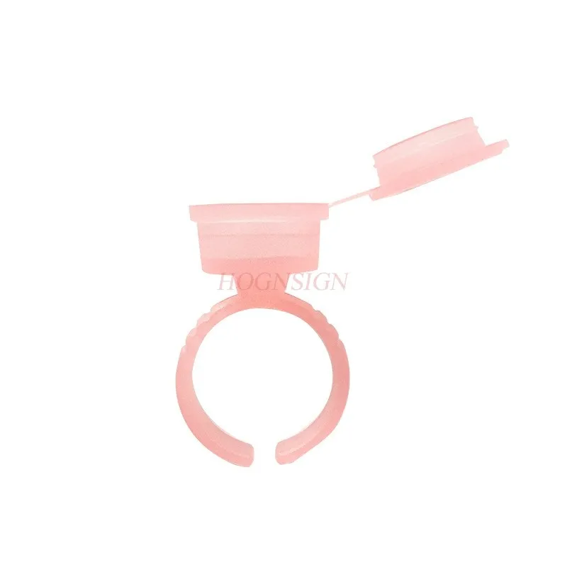 

semi permanent embroidery tool Embroidery tattoo color material ring cup grafting glue flip ring ring ring