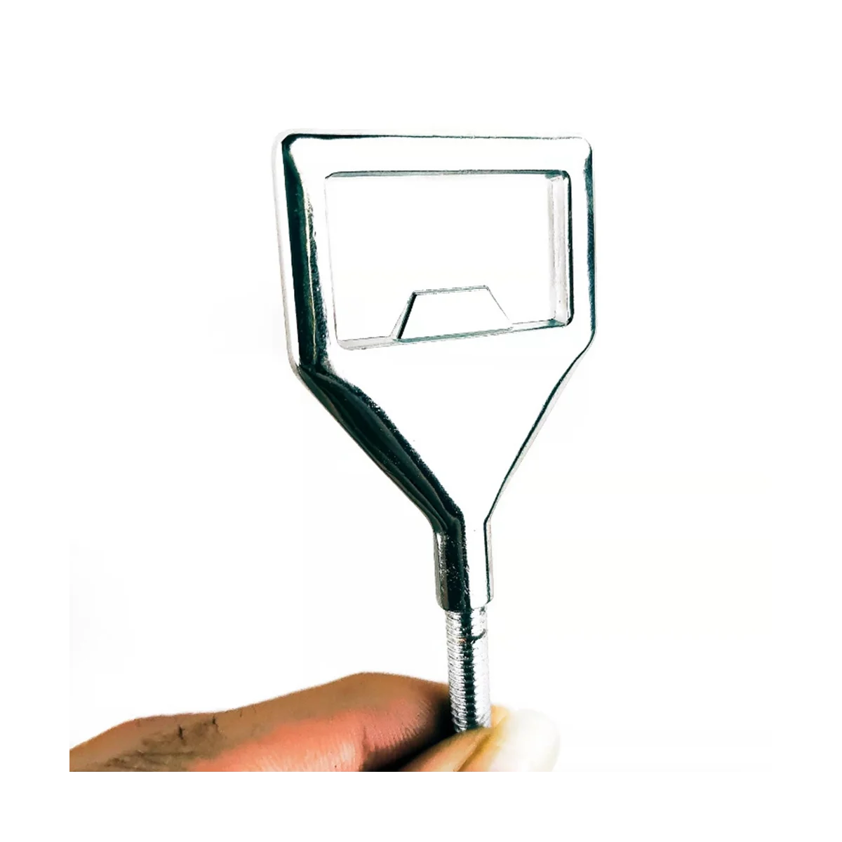 Garrafas de metal abridor Kits, DIY, em branco, aço inoxidável, inserção de cerveja, abridor quadrado, 8 Pack