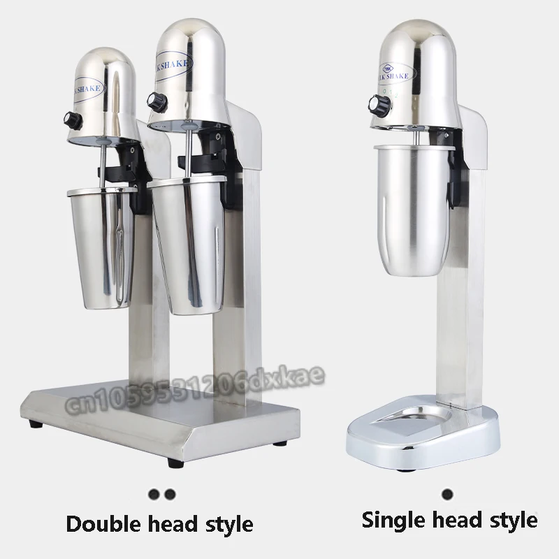 800ML Milk Tea Shop Commercial Stainless Steel Milk Shake Mixer Milk Shake Machine Electric Milk Tea Foam Mixer