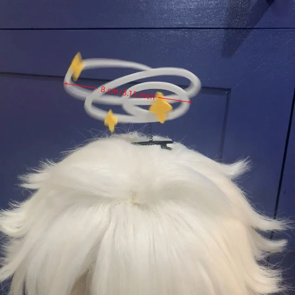 الإبداعية تأثير الدوار مشبك شعر الهوية الخامس إيما وودز ستار كليب تأثيري لوكا بالسا دبوس الشعر هدية #6