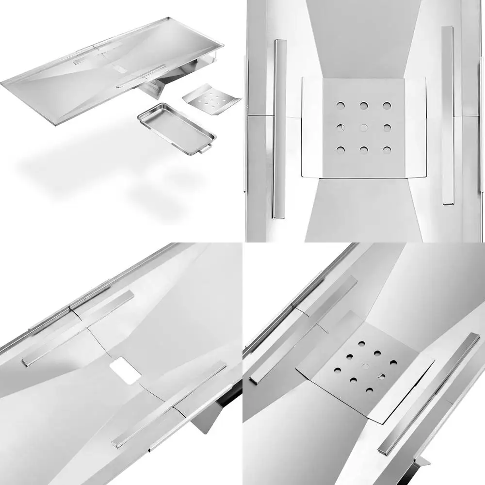 

Charbroil G651-1200-W1A G416-0015-W1 Сменный узел капельного поддона и регулируемый лоток для смазки