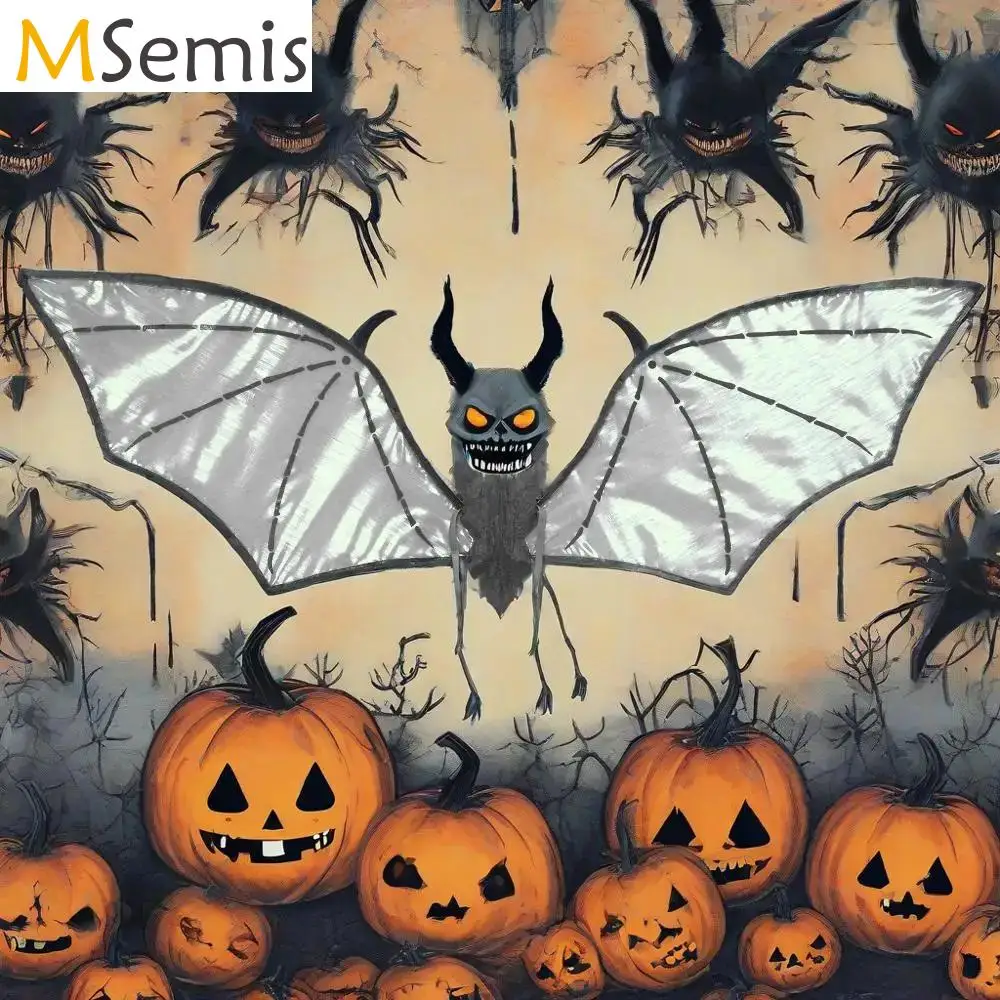 Kostium Nietoperza na Halloween, Skrzydła Wampira, Skrzydła do Cosplayu, Karnawału, Imprezy Tematycznej, Przebrania, Tańca, Występów Scenicznych, Fotografii