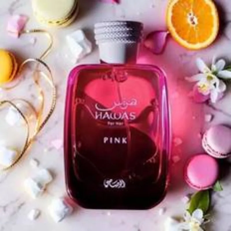 100 مللي RASASI Hawas عطر فرمون وردي عطر نسائي عربي فرمون هدية عيد ميلاد كولونيا رجل يجذب الجنس الآخر