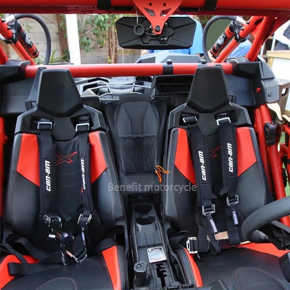 Для Can-Am Maverick X3 XRS XDS Turbo R Max 2017-2023 сиденье, центральная плечевая консоль, сумка для хранения, коробка между сумкой для хранения сиденья
