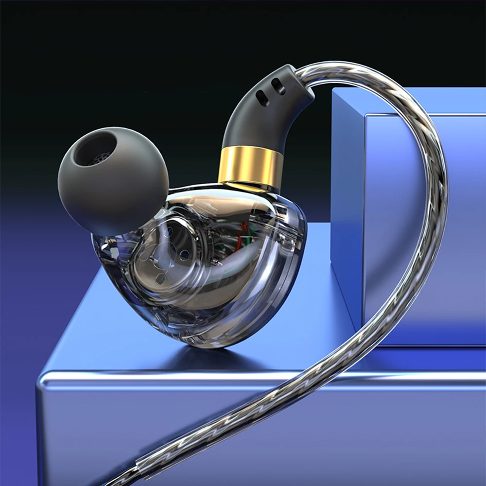 게임용 유선 인이어 헤드셋, 유선 헤드폰 마이크, 베이스 부스트 헤드폰 스피커, 향상된 사운드, 3.5mm