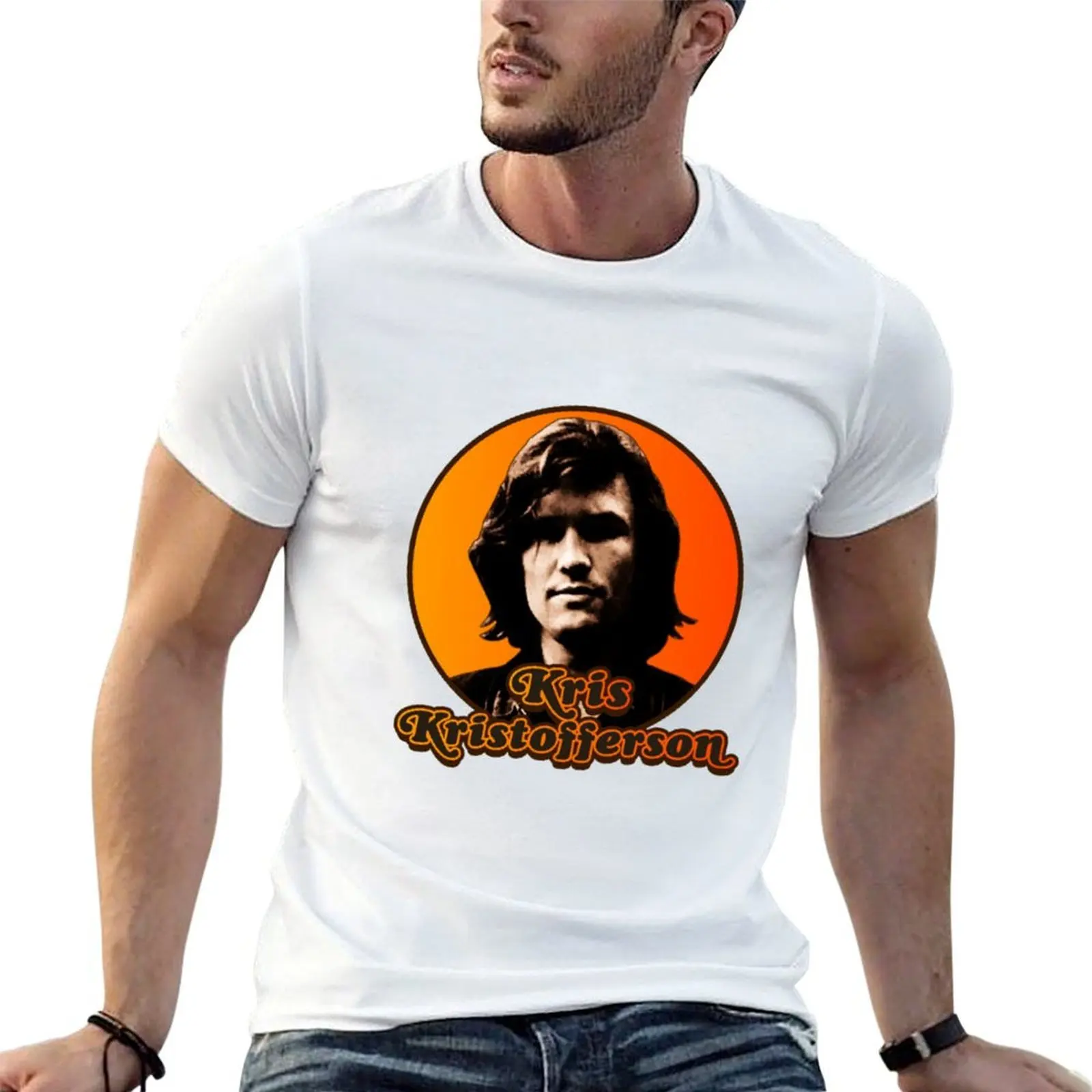 

Kris Kristofferson T-Shirt man t shirt luxury printed t shirts for man T-Shirt